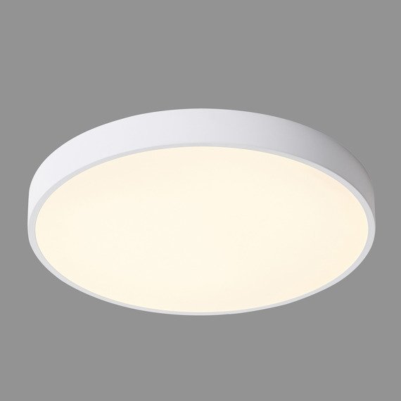 Nowoczesny biały plafon LED Orbital 60 cm Italux