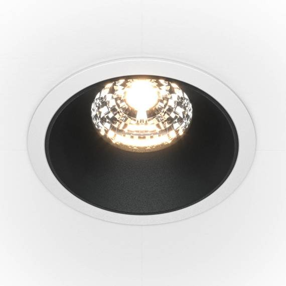 Spot sufitowy Alfa LED biały-Czarny (DL043-01-15W4K-RD-WB) - Maytoni